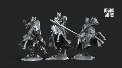 6x Swan Riders-White Swan-Fantasy - 28mm