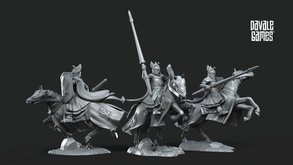6x Swan Riders-White Swan-Fantasy - 28mm