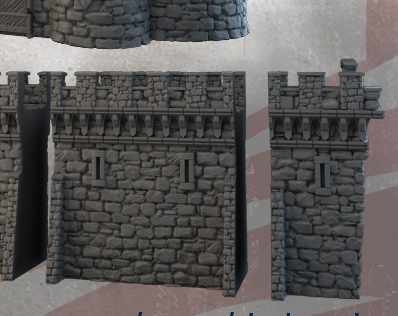 Castle Argent Gatehouse and Walls