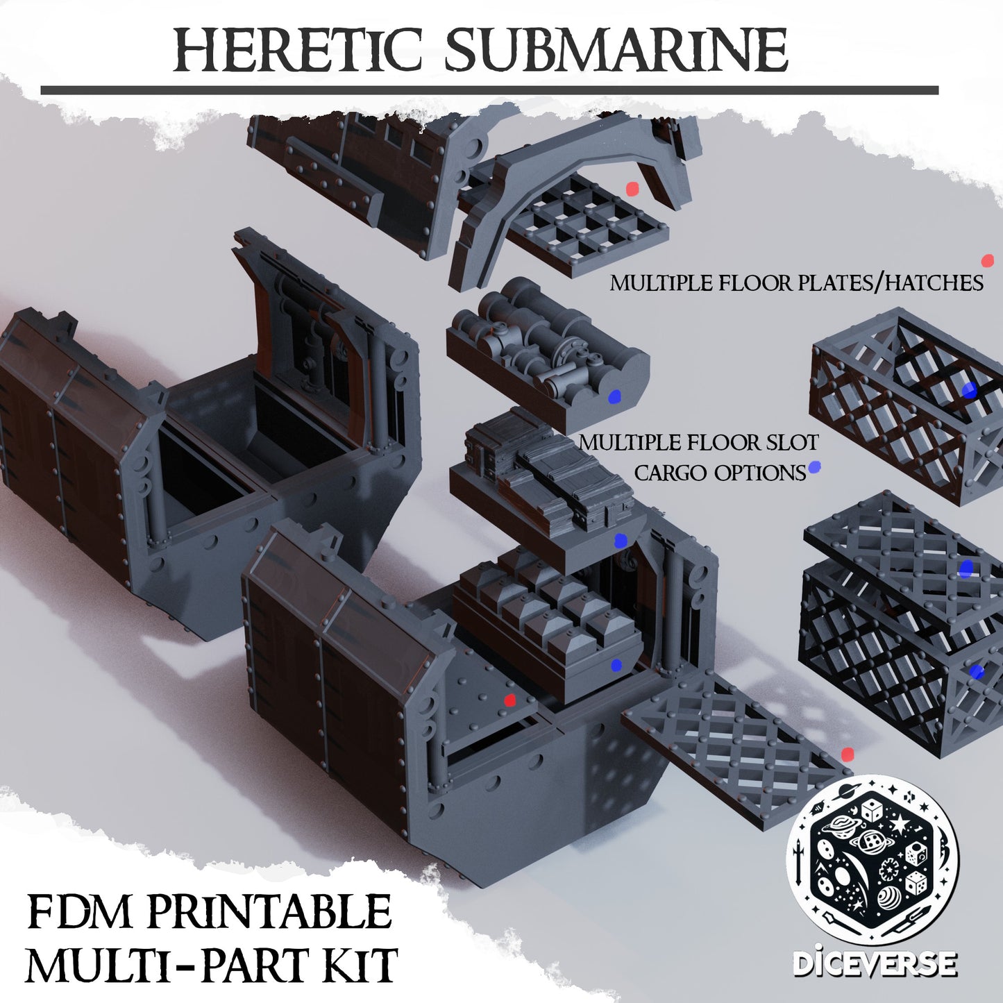 trench crusade heretic submarine - additional stowage