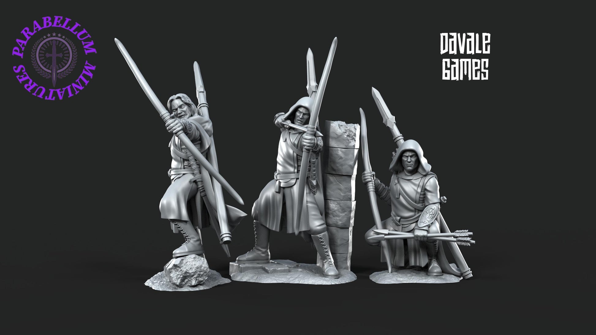 3x Grey Castle Rangers