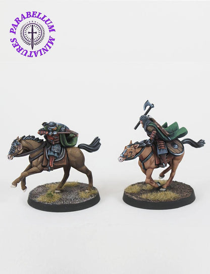 6x West Human riders