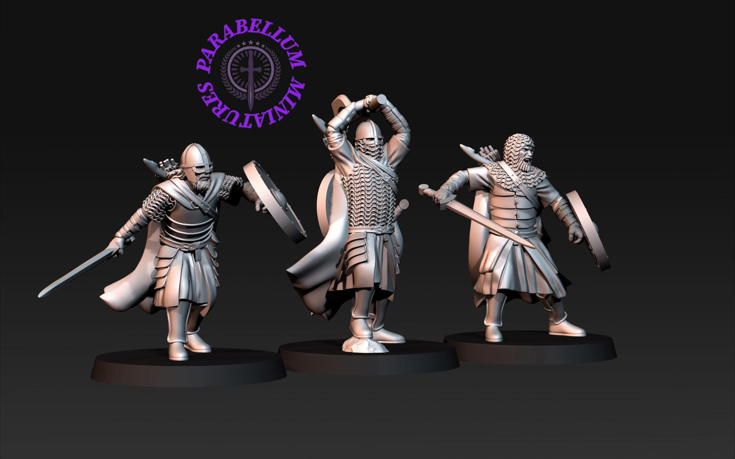 6x West Humans Warriors on foot
