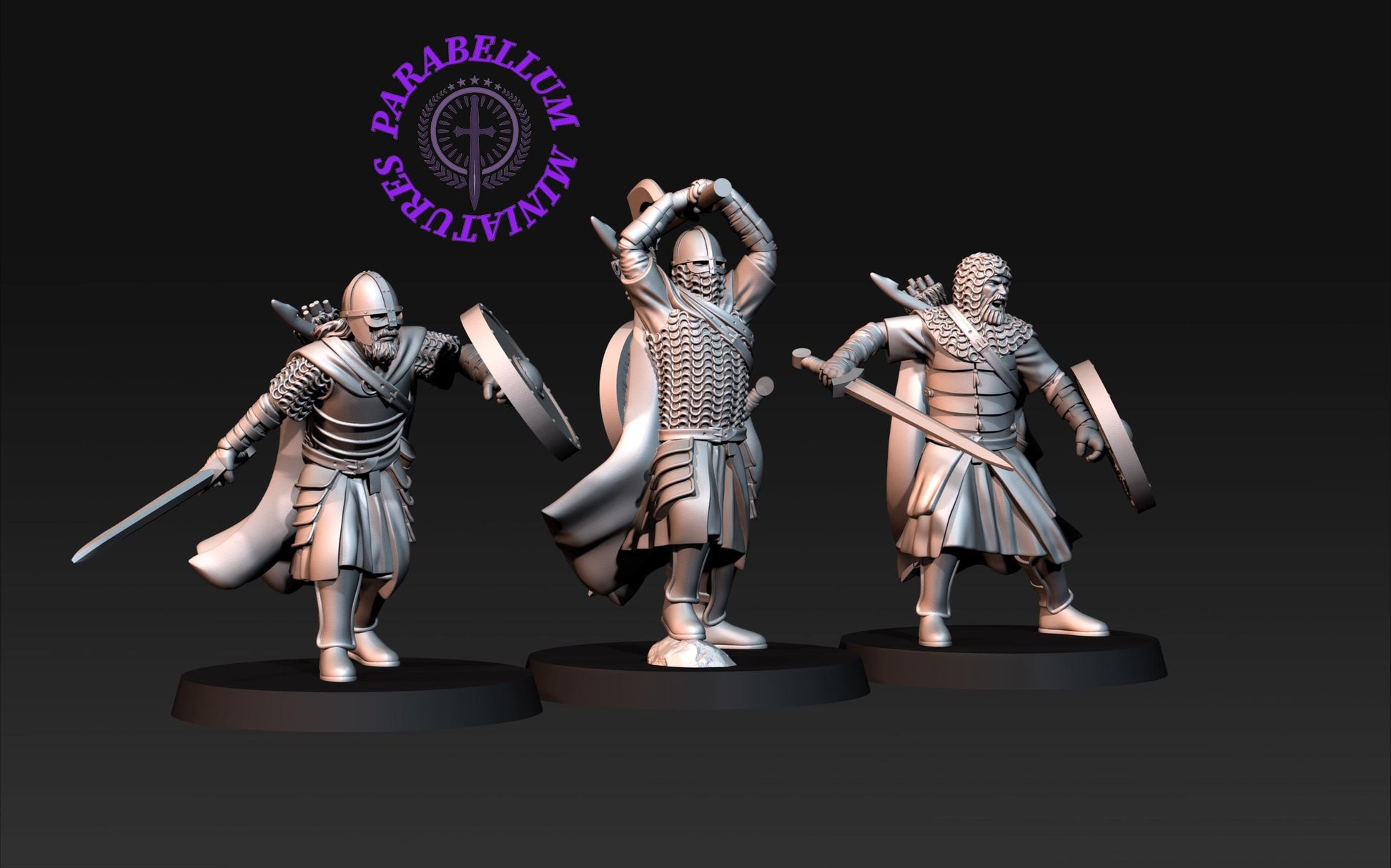 6x West Humans Warriors on foot