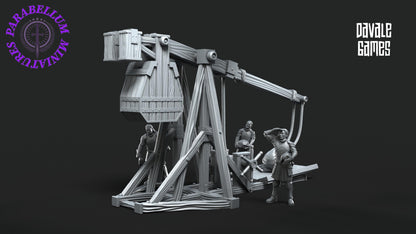 Grey Castle Trebuchet with Dotation
