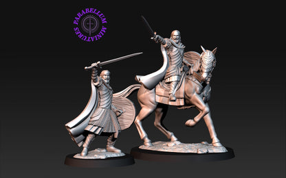 West Human King mtd and foot