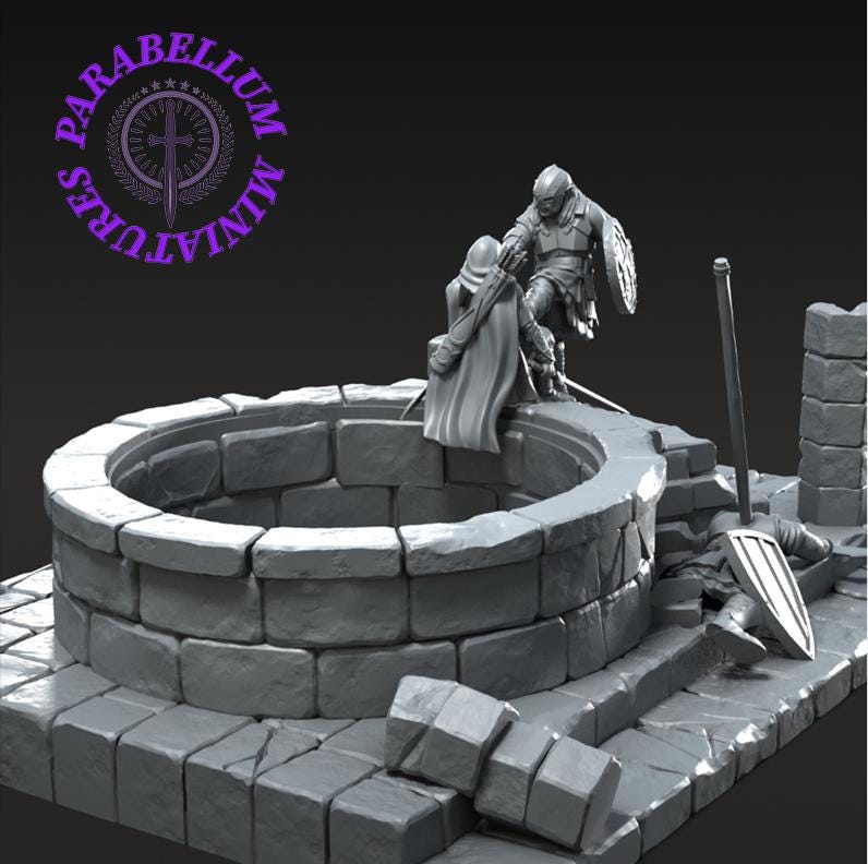 Grey Castle scenery with Casualties v2