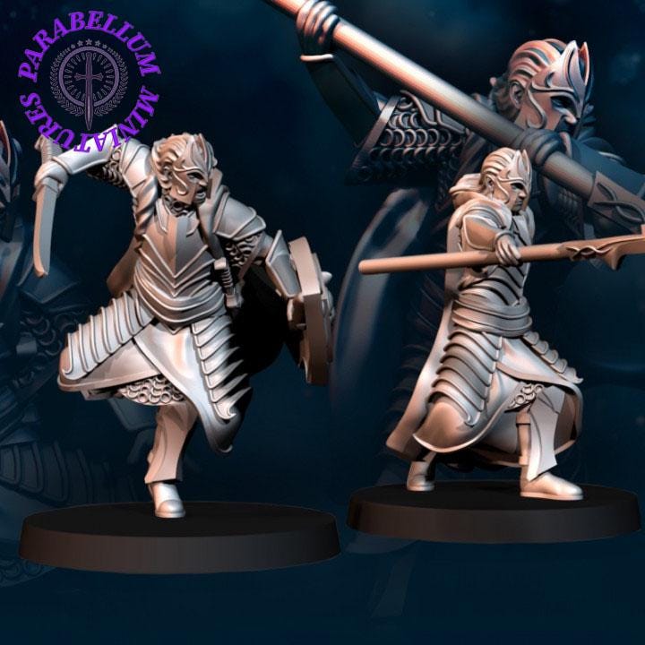6x Bloody Elf King Guard
