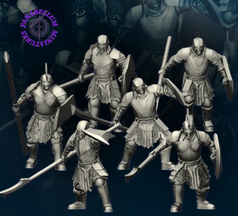 Super Orc warriors with spear
