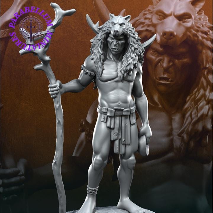 Bloody handed orc shaman