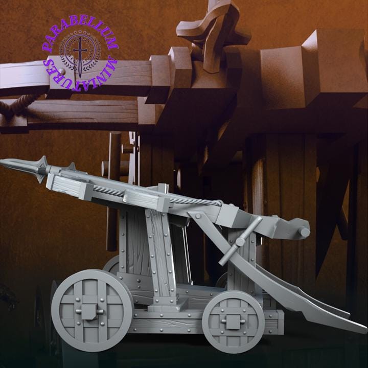 Silver Goat dwarf ballista