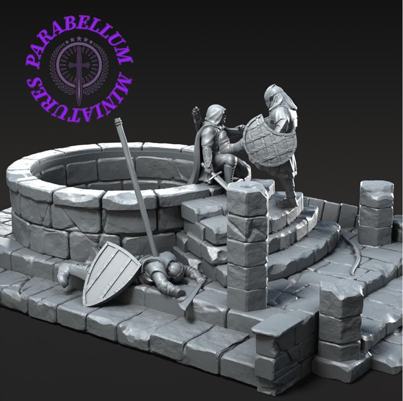 Grey Castle scenery with Casualties v2