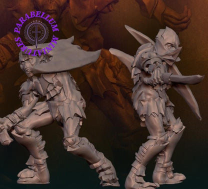 Goblins with sword and shield