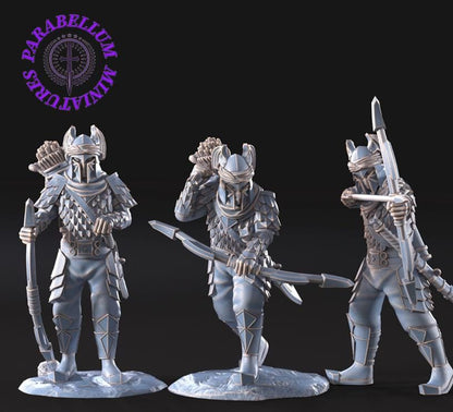 Dragon Army warriors with bow