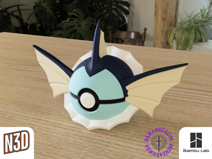 Eevee, Jolteon, Vaporeon, Flareon, Espeon, Umbreon, Leafeon, Glaceon and Sylveon Character CritterBall Series Designed by N3D