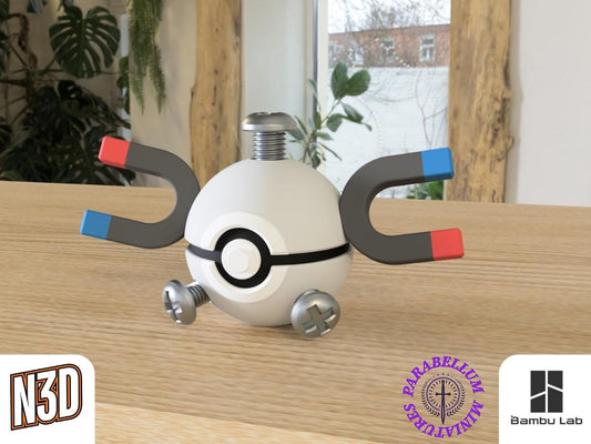 Magnemite, Character CritterBall Series Designed by N3D