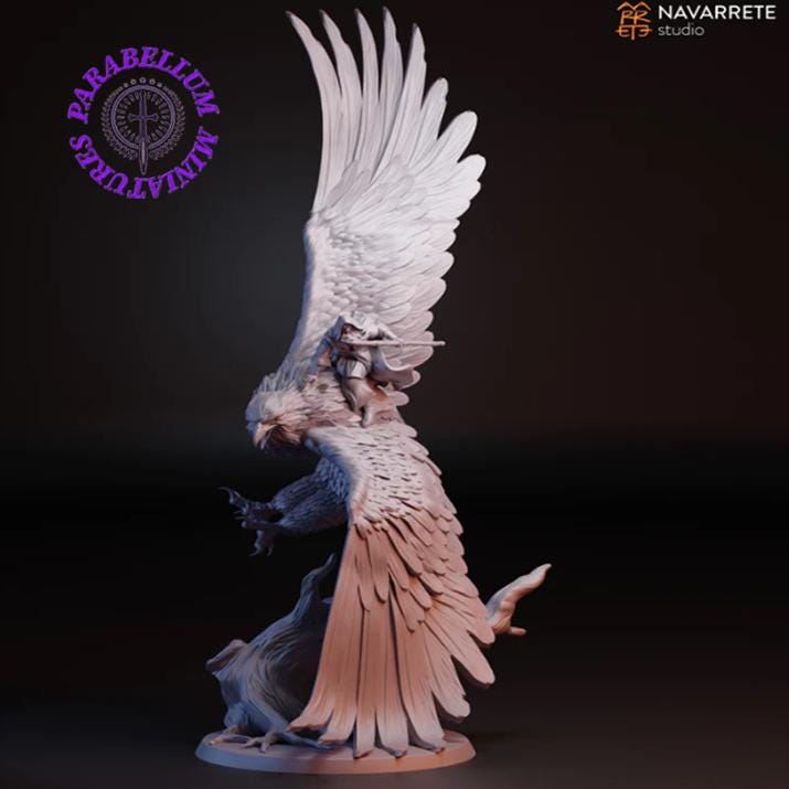 Great Eagle and Radalion the Mage