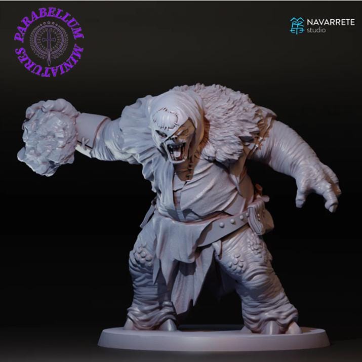 Hill Troll pose 2 - Navarrete