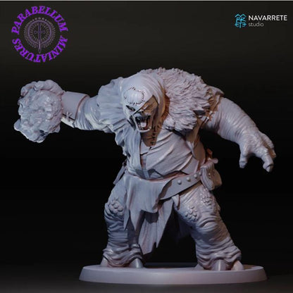 Hill Troll pose 2 - Navarrete