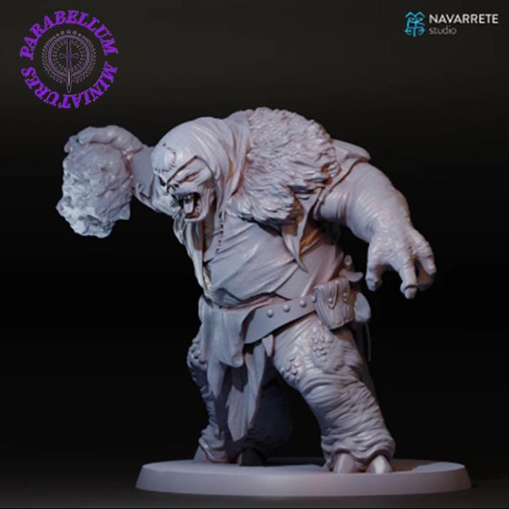 Hill Troll pose 2 - Navarrete