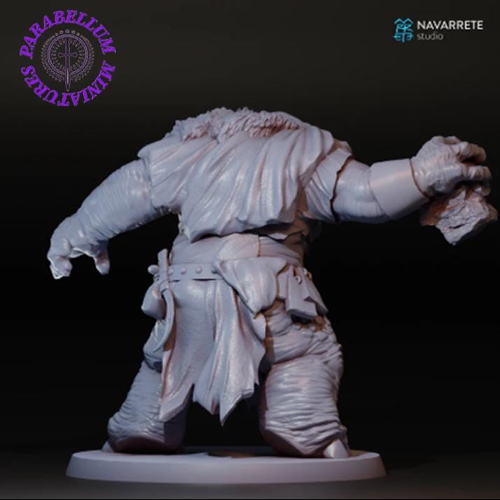 Hill Troll pose 2 - Navarrete