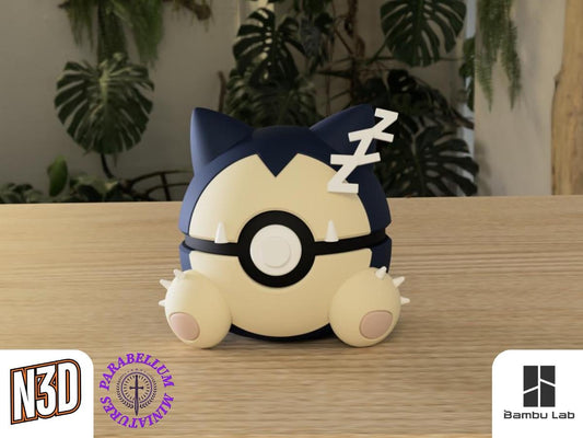 Snorlax, Character CritterBall Series Designed by N3D