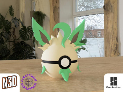 Eevee, Jolteon, Vaporeon, Flareon, Espeon, Umbreon, Leafeon, Glaceon and Sylveon Character CritterBall Series Designed by N3D