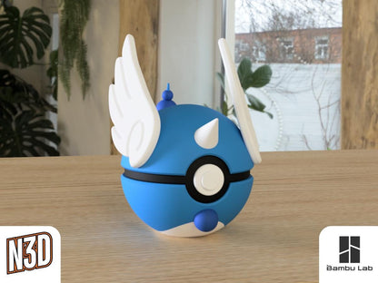 Dratini, Dragonair And Dragonite Evolution Line, Character CritterBall Series Designed by N3D