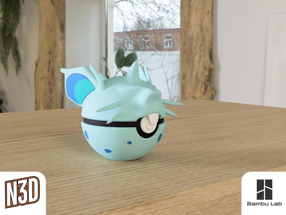 Nidoran, Nidorina and Nidoqueen Evolution Line, Character CritterBall Series Designed by N3D