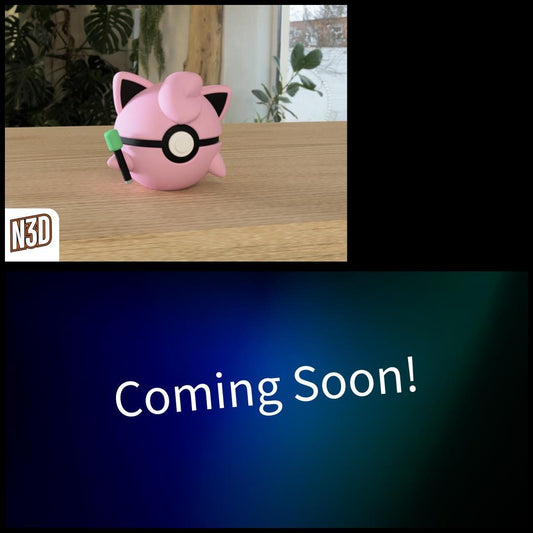 Jigglypuff & Wigglytuff Evolution Line, Character CritterBall Series Designed by N3D