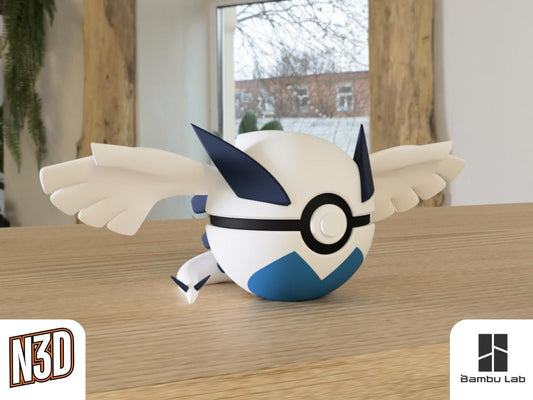 Lugia, Character CritterBall Series Designed by N3D