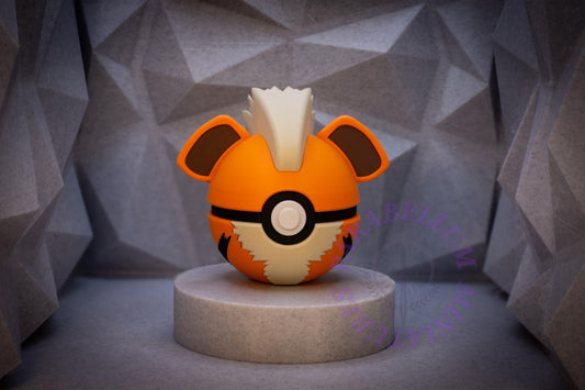 Growlith & Arcanine Evolution Line, Character CritterBall Series Designed by N3D