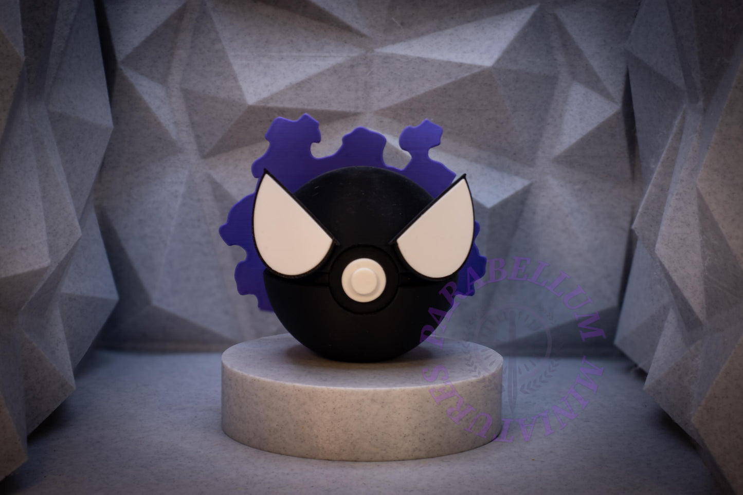 Ghastly, Haunter & Gengar Evolution Line, Character CritterBall Series Designed by N3D