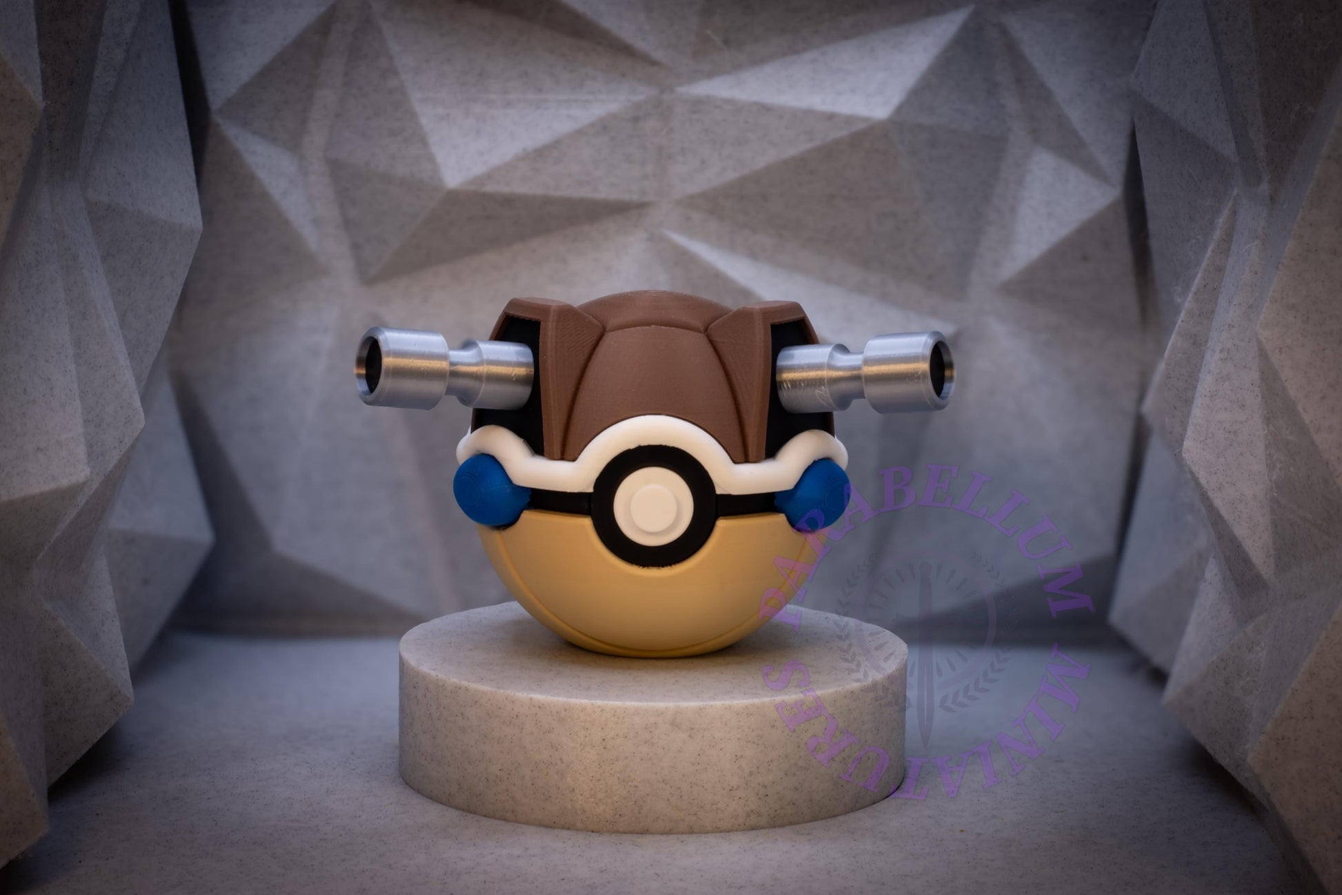 Squirtle, Wartortle & Blastoise Evolution Line, Character CritterBall Series Designed by N3D