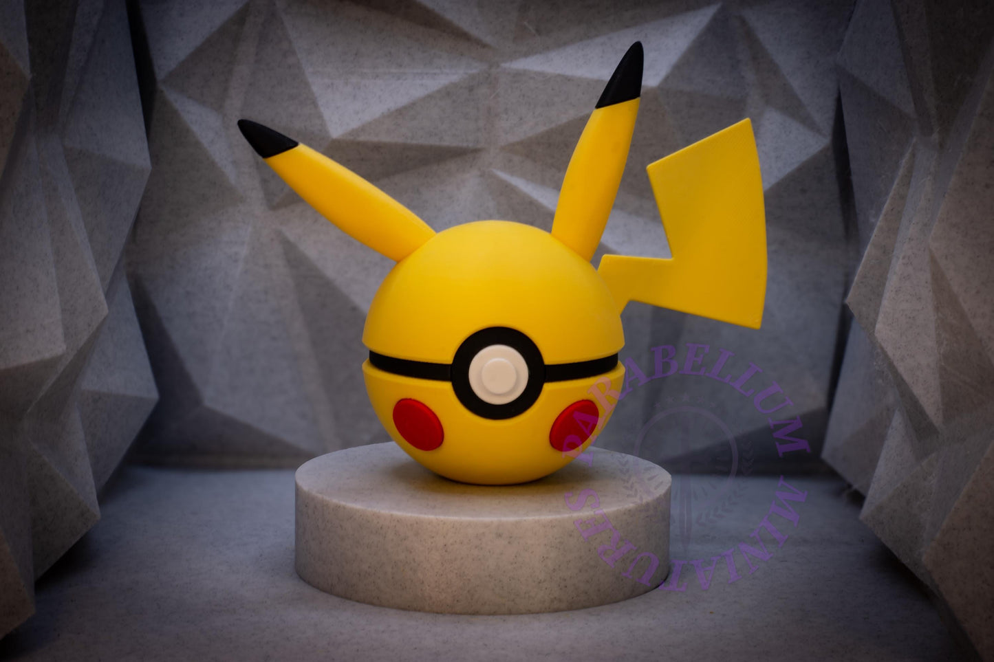 Pikachu & Raichu Evolution Line, Character CritterBall Series Designed by N3D