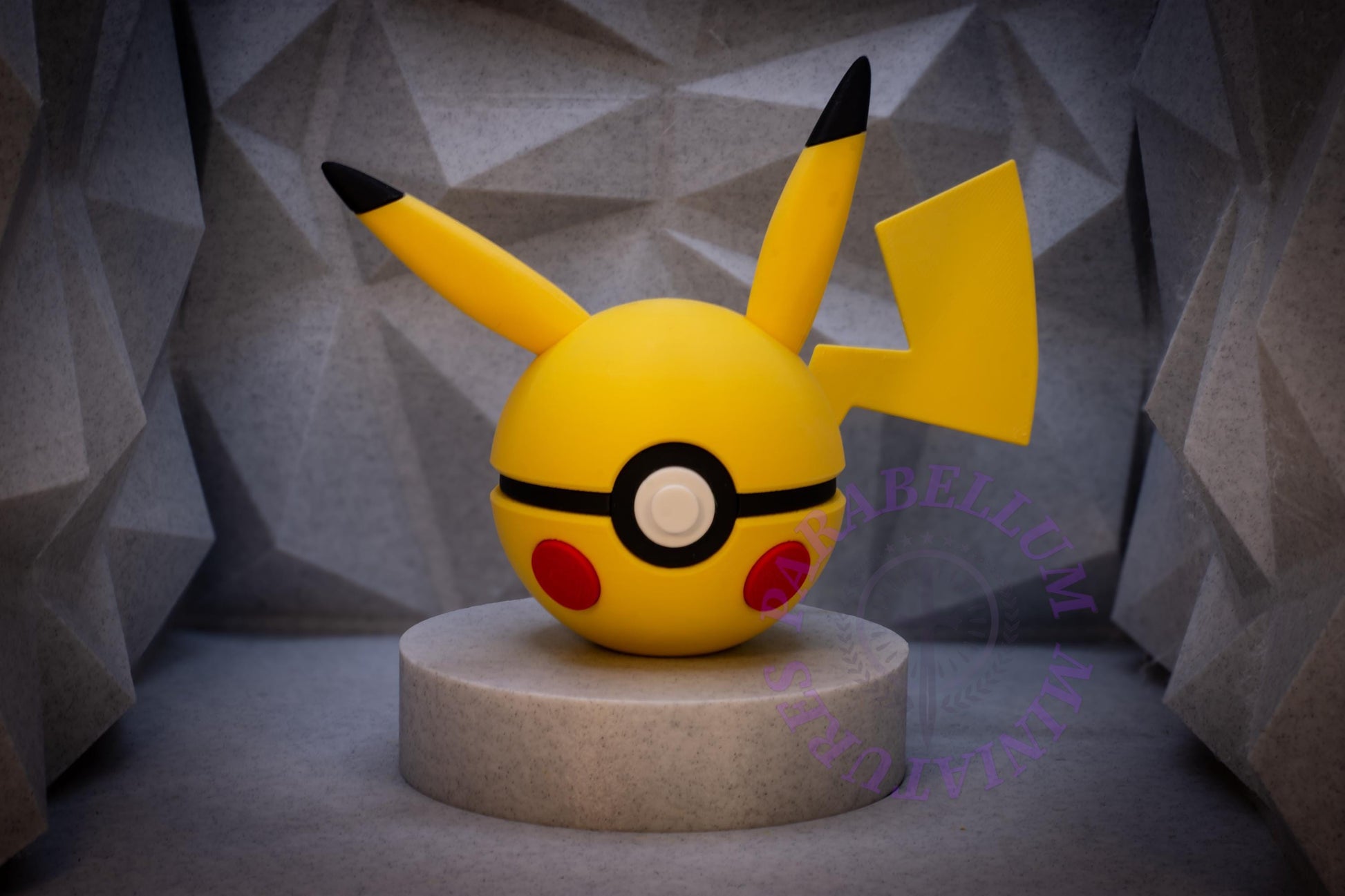 Pikachu & Raichu Evolution Line, Character CritterBall Series Designed by N3D