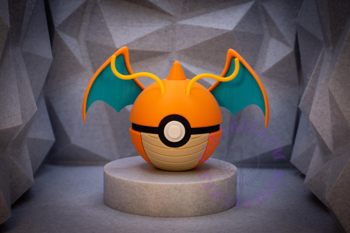 Dratini, Dragonair And Dragonite Evolution Line, Character CritterBall Series Designed by N3D
