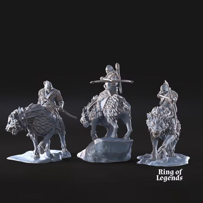 6x Morlok warg riders with bow