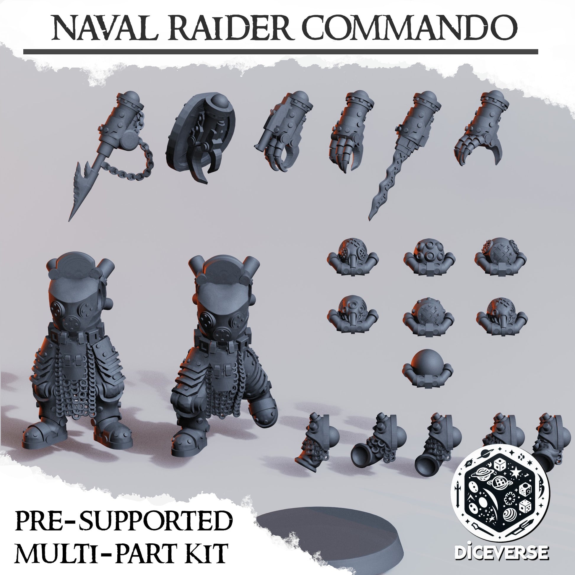 trench crusade heretic naval raider commandos pieces