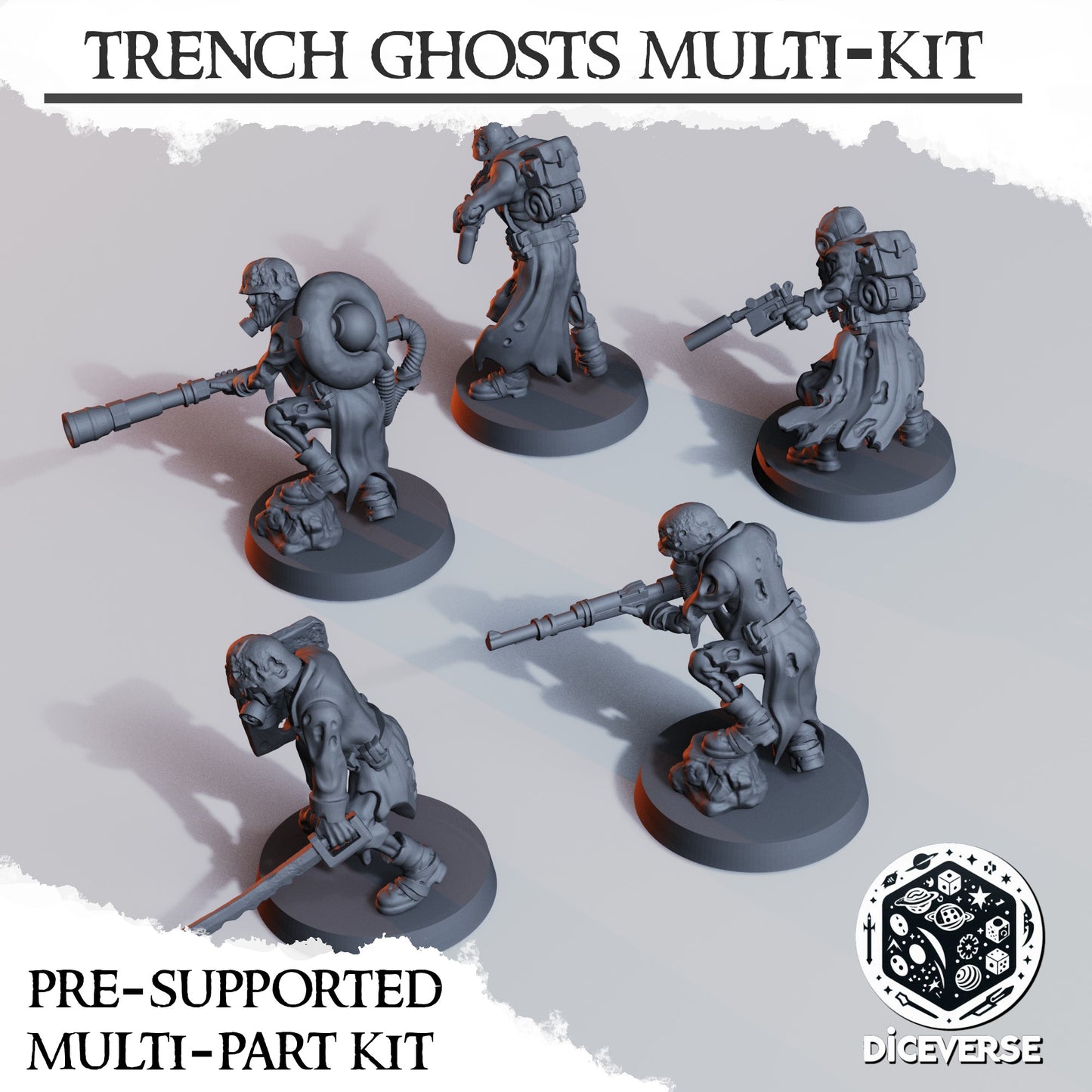 trench  ghoul troopers - rear
