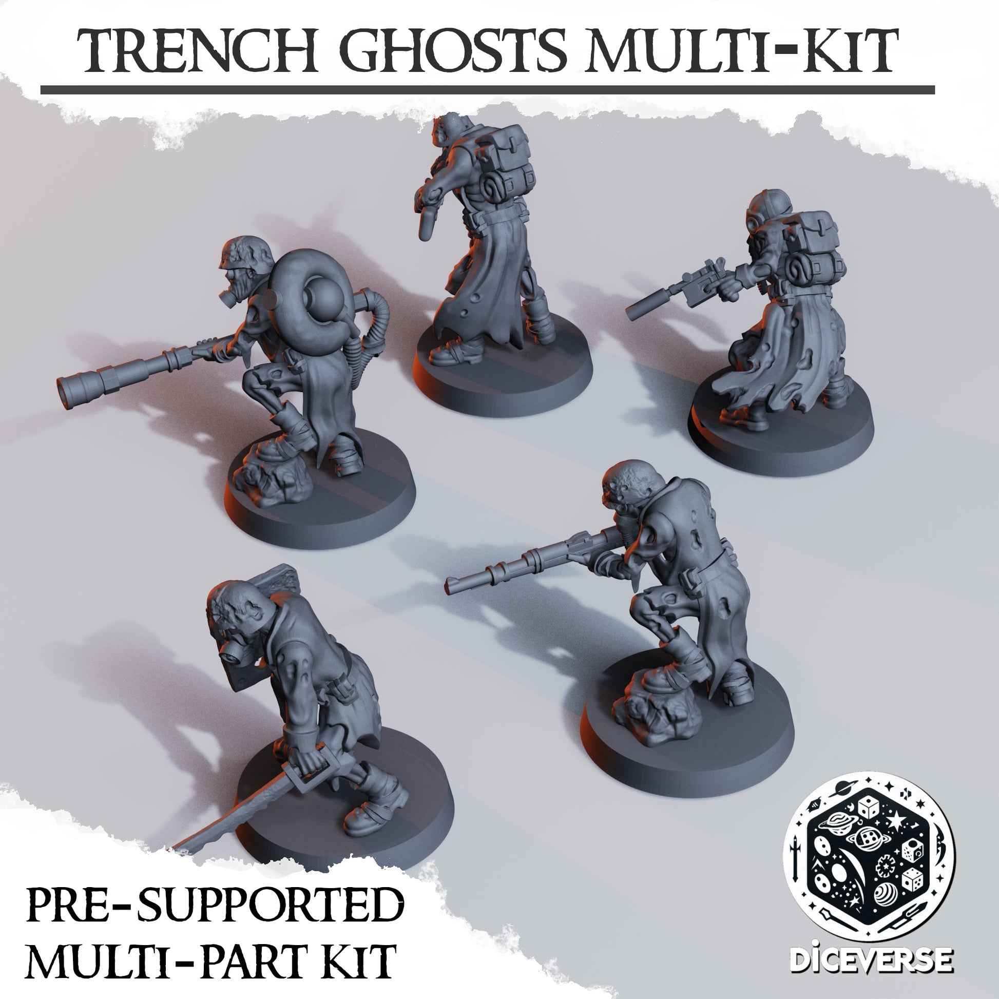 trench  ghoul troopers - rear