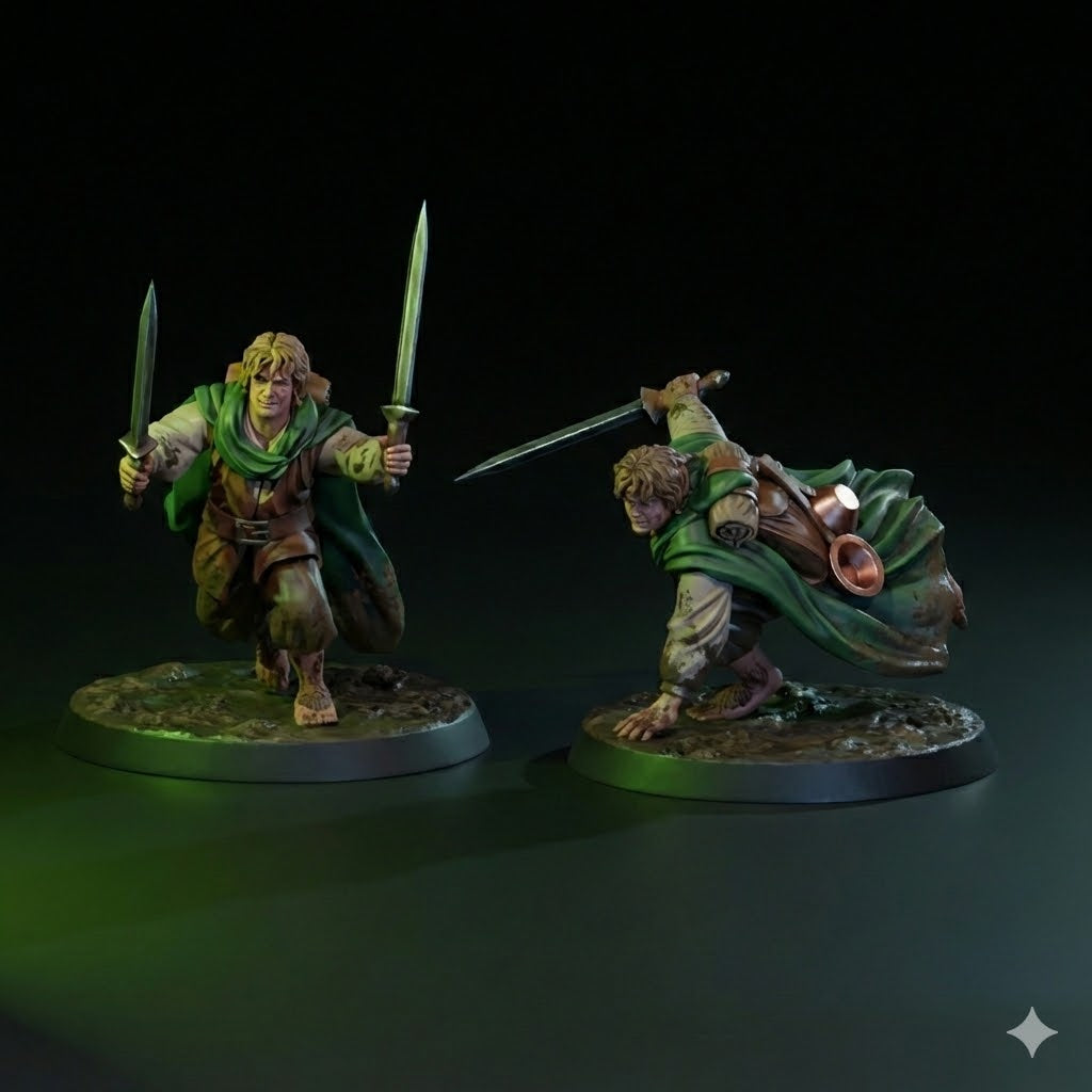 Samrick Ironwill – 28mm Fantasy Resin Model by Navarette Studios