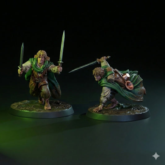 Samrick Ironwill – 28mm Fantasy Resin Model by Navarette Studios