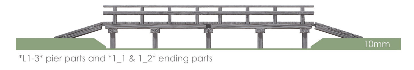 Wooden bridges